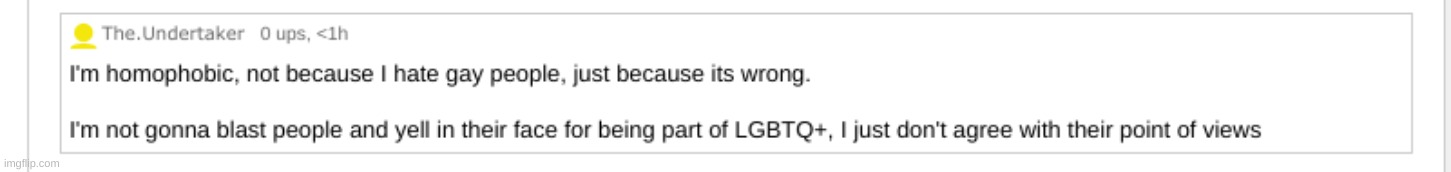 I don't care if your LGBTQ+ or not, you can't argue with this logic | made w/ Imgflip meme maker