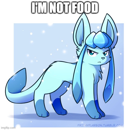 shut da crap up | I'M NOT FOOD | image tagged in shut da crap up | made w/ Imgflip meme maker