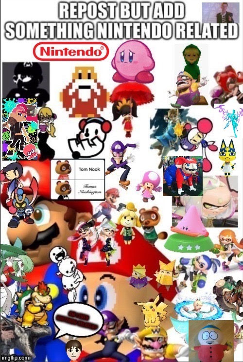 one he looks like Mario and Two he’s on the Mario wiki SOOOOOO | made w/ Imgflip meme maker