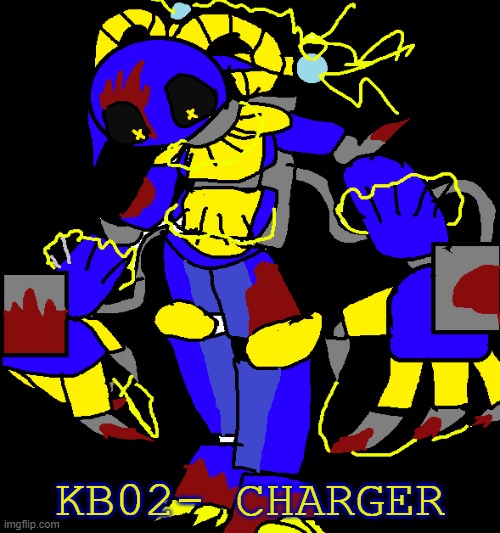 The Second KB has been Found! | KB02- CHARGER | image tagged in fnaf,killer | made w/ Imgflip meme maker