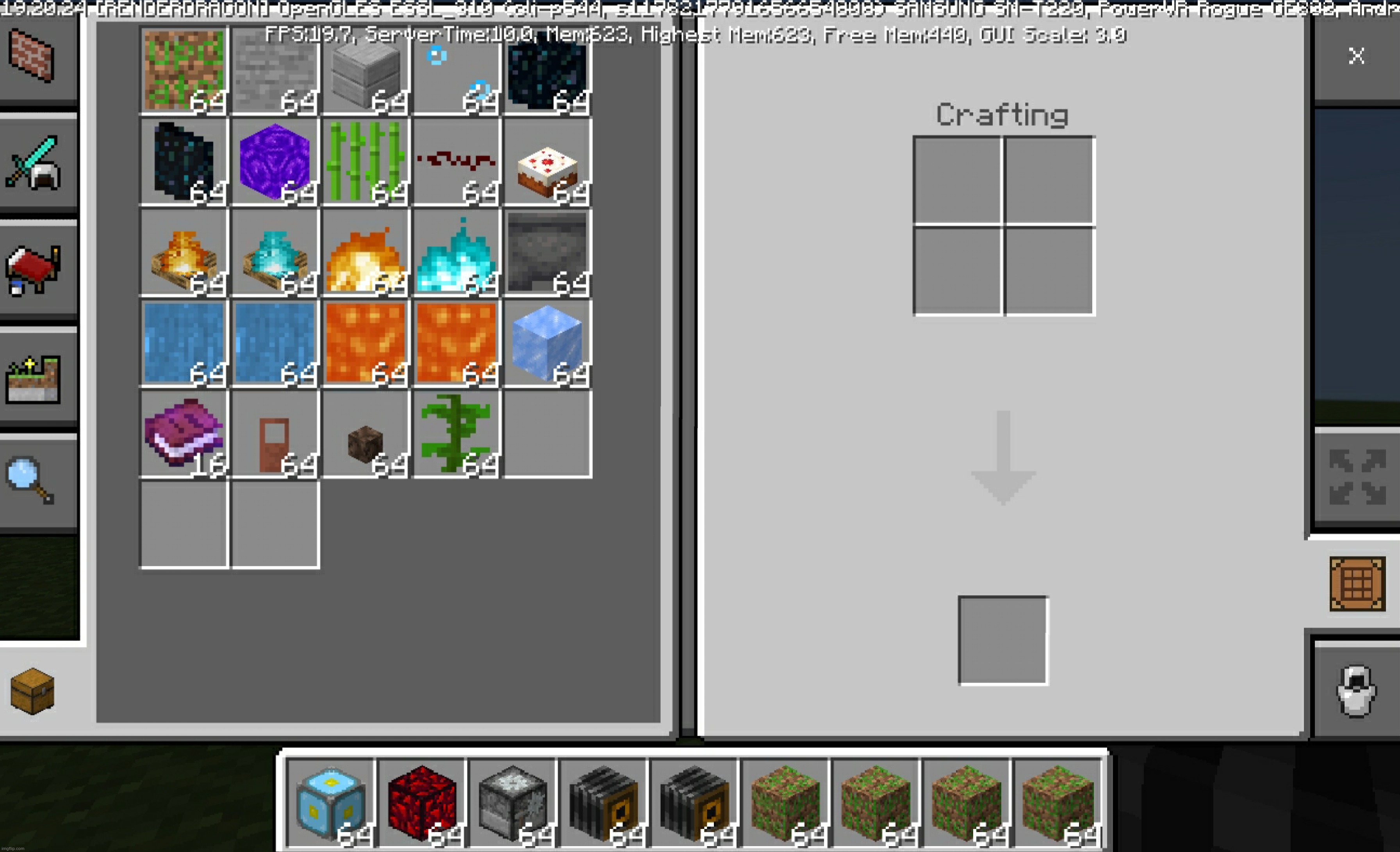 And now I present to you every single unobtainable item in MCBE/MCPE! | made w/ Imgflip meme maker