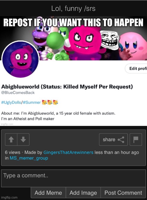 made w/ Imgflip meme maker