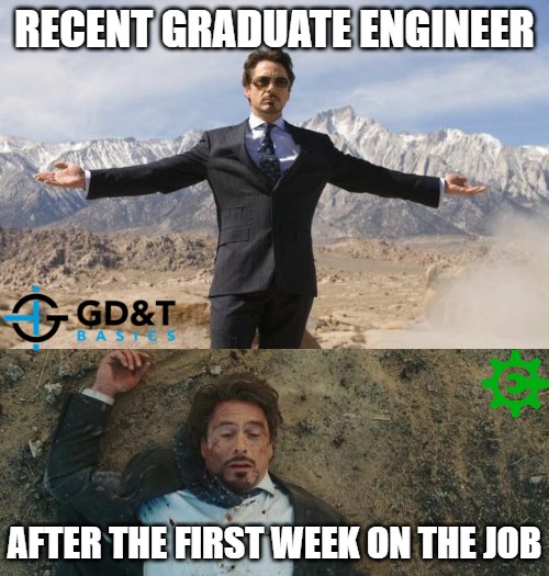 Oh....the Ignorant Confidence. We've all been there | RECENT GRADUATE ENGINEER; AFTER THE FIRST WEEK ON THE JOB | image tagged in before after tony stark,engineering,engineer,engineering professor,the engineer,manufacturing | made w/ Imgflip meme maker