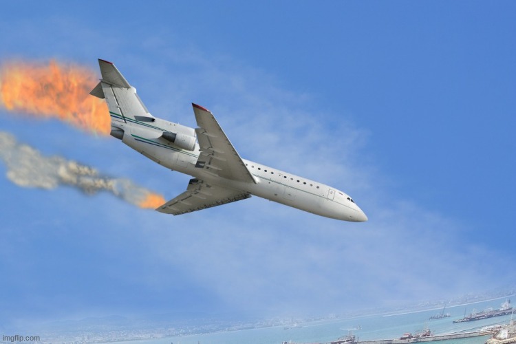 Plane Crash | image tagged in plane crash | made w/ Imgflip meme maker