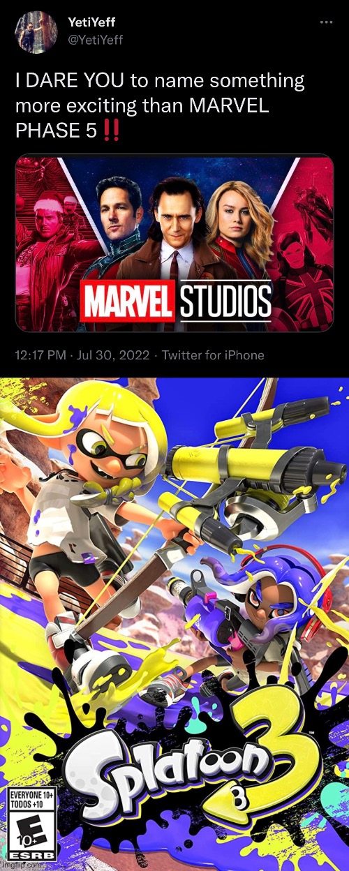 Getting divorced is more exciting than Marvel Phase 5 | made w/ Imgflip meme maker
