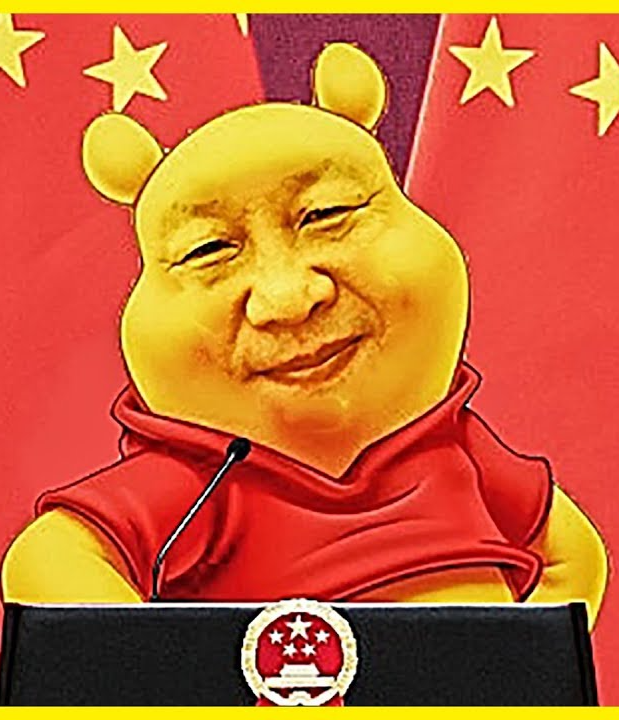 XI POOH Blank Meme Template