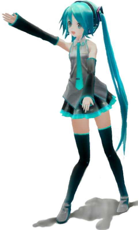 miku shows you something Blank Meme Template