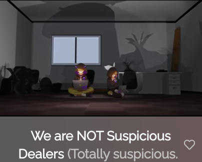 High Quality we are not sus dealers Blank Meme Template