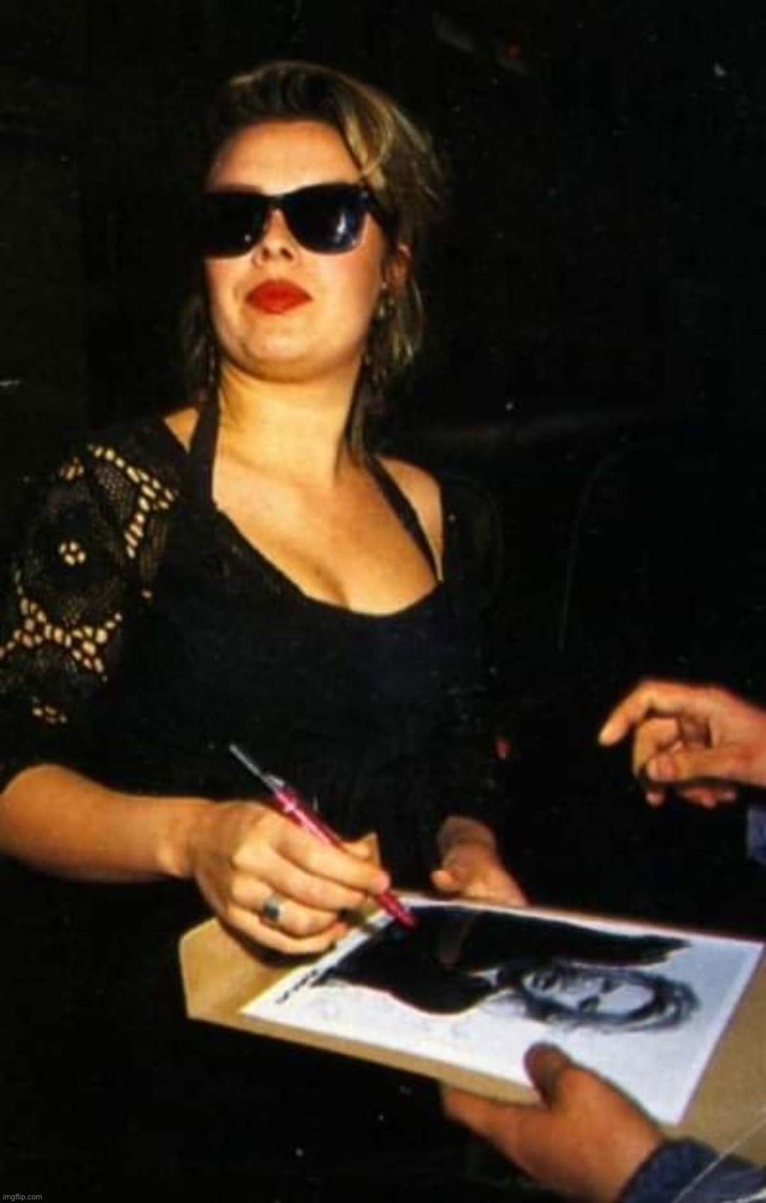 Kim Wilde autograph | image tagged in kim wilde autograph | made w/ Imgflip meme maker
