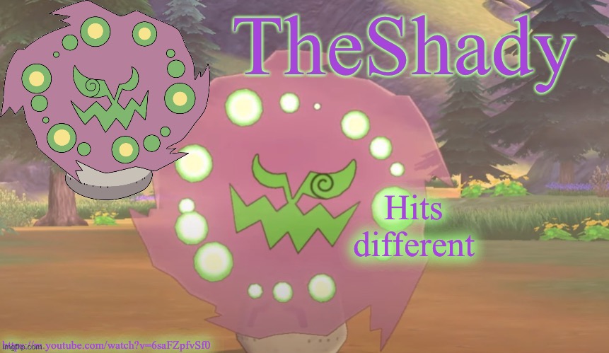 https://m.youtube.com/watch?v=6saFZpfvSf0 | Hits different; https://m.youtube.com/watch?v=6saFZpfvSf0 | image tagged in theshady spiritomb temp | made w/ Imgflip meme maker