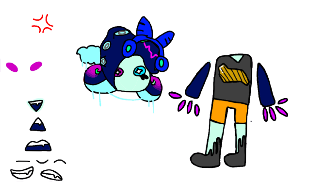 Galaxopod base because I am too lazy to redraw Blank Meme Template