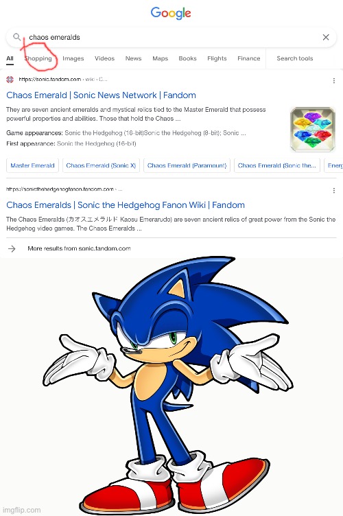 Chaos emeralds | image tagged in gaming,sonic the hedgehog | made w/ Imgflip meme maker