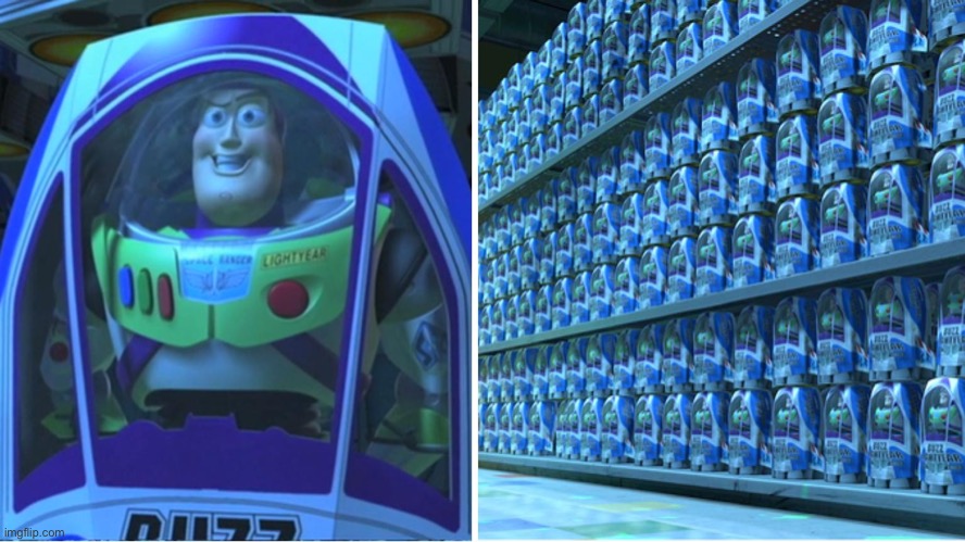 Buzz Lightyear Clones | image tagged in buzz lightyear clones | made w/ Imgflip meme maker