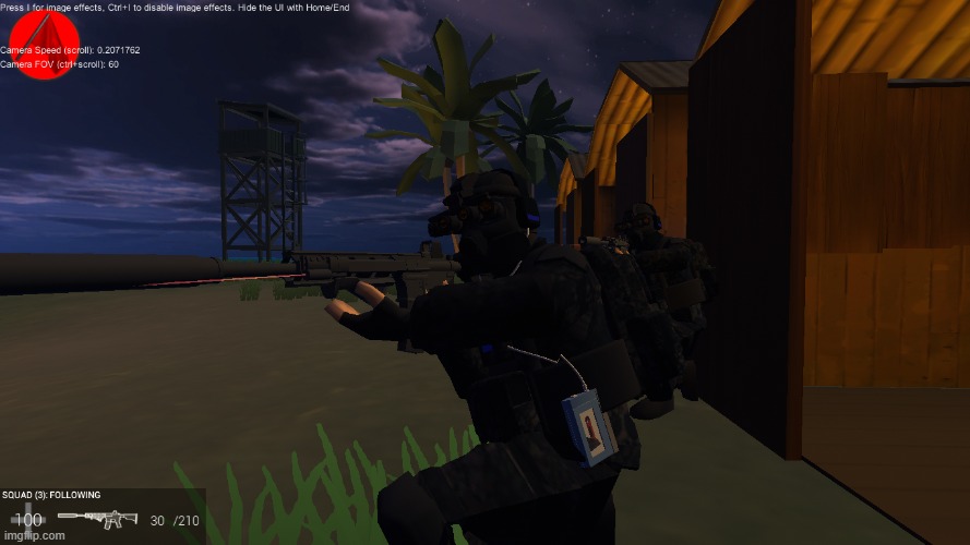 this is a rare easter egg in ravenfield, some soldier will spawn with a walkman. | made w/ Imgflip meme maker