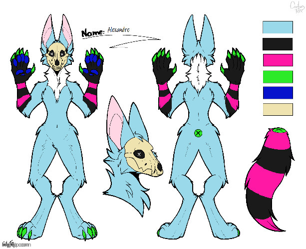 GUYS HELP I DESIGNED ANOTHER FURSONA *cries* | made w/ Imgflip meme maker