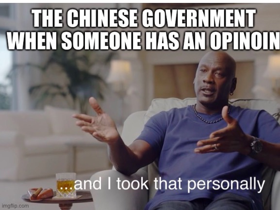 in china, we don't care | image tagged in memes,funny,cringe worthy,your mom | made w/ Imgflip meme maker