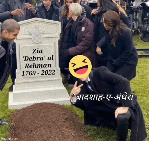 Excessive HaHa reacts are injurious to health | Zia 'Debra' ul Rehman
1769 - 2022; *बादशाह-ए-अंधेरा | image tagged in grant gustin over grave,haha,hahaha,facebook,my facebook friend,annoyed | made w/ Imgflip meme maker