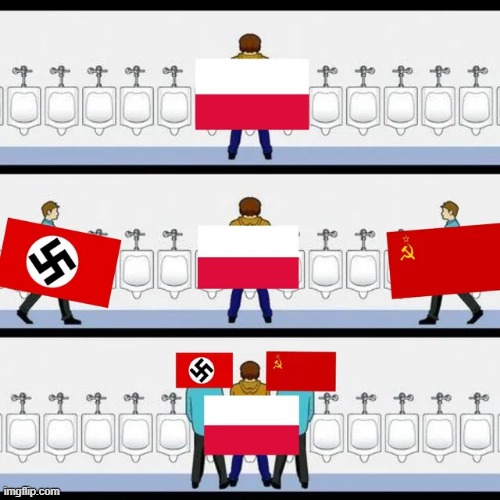 Oh Hey Poland! | image tagged in history memes | made w/ Imgflip meme maker
