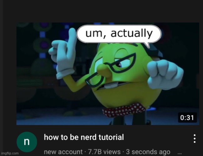 High Quality how to be a nerd tutorial Blank Meme Template