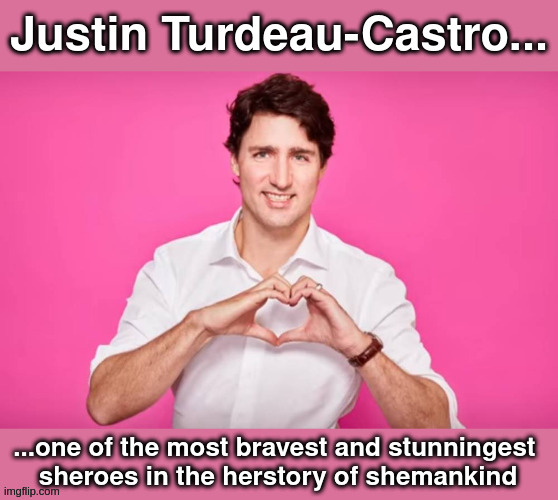 Justin Turdeau-Castro | image tagged in justin trudeau | made w/ Imgflip meme maker