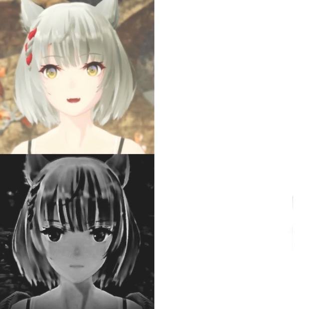 Xenoblade Sad Mio Blank Meme Template