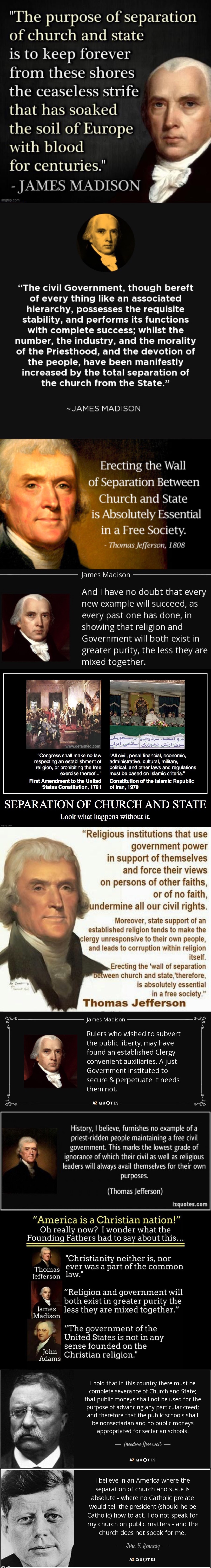 Separation of Church & State Megamix | image tagged in seaparation,of,church,and,state,megamix | made w/ Imgflip meme maker