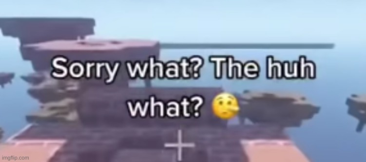 can I p l s have mod back ;v; | image tagged in sorry what the huh | made w/ Imgflip meme maker