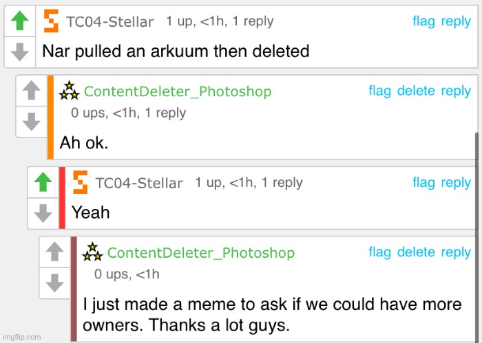 I SUBMITTED IT LIKE 6 HOURS AGO. THANK YOU FOR RUINING OUR CHANCES. | made w/ Imgflip meme maker