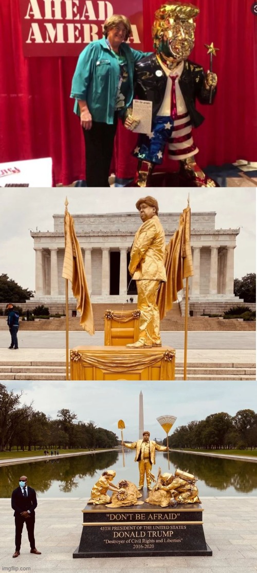 Liberals Make Better Statues | image tagged in memes,politics,lock him up,maga | made w/ Imgflip meme maker