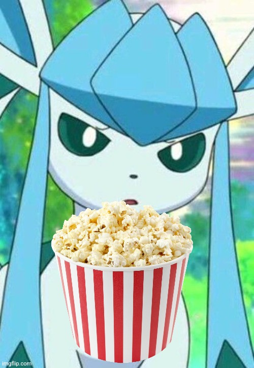 Glaceon confused | image tagged in glaceon confused | made w/ Imgflip meme maker