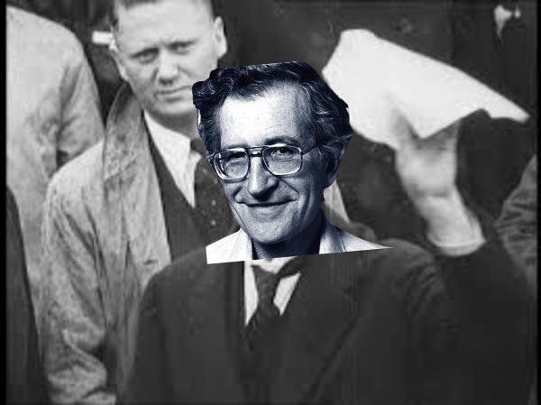 Noam Chomsky peace in our time Blank Meme Template