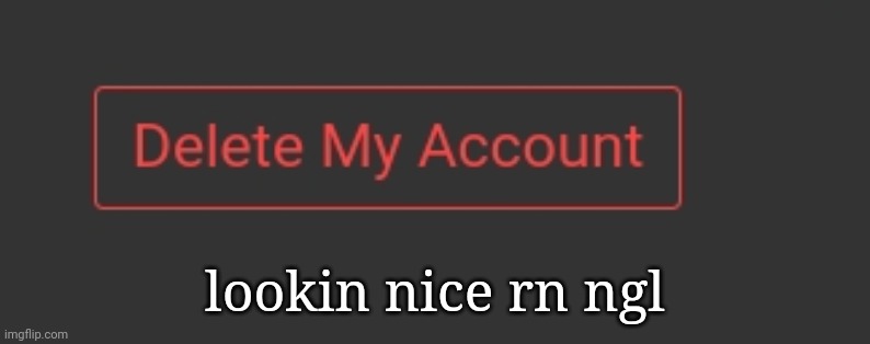 lookin nice rn ngl | made w/ Imgflip meme maker