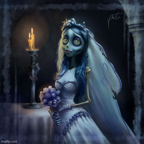 Emily the Corpse Bride | image tagged in emily the corpse bride | made w/ Imgflip meme maker