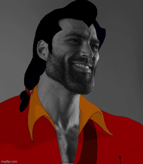 Gaston did nothing wrong | image tagged in memes,gigachad,gaston | made w/ Imgflip meme maker