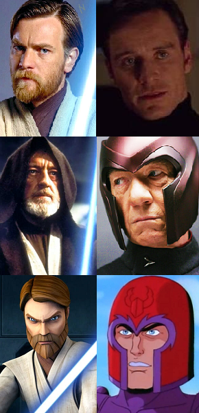 Obi Wan Magneto Blank Meme Template