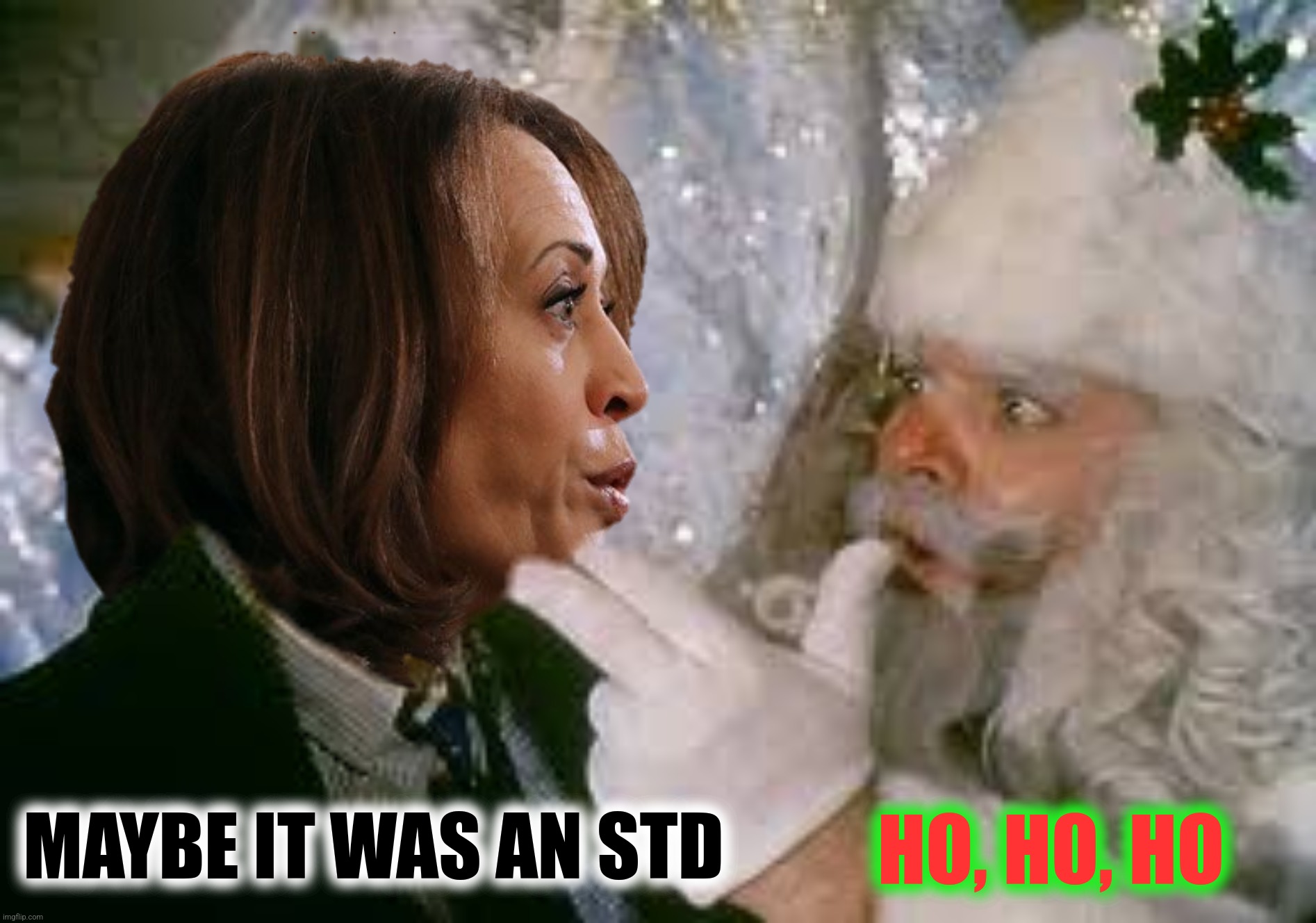 MAYBE IT WAS AN STD HO, HO, HO | made w/ Imgflip meme maker