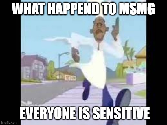 fada | WHAT HAPPEND TO MSMG; EVERYONE IS SENSITIVE | image tagged in fada | made w/ Imgflip meme maker