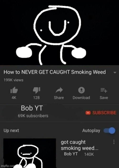 How to NEVER GET CAUGHT Smoking Weed / got caught smoking weed.. | Bob YT; Bob YT | image tagged in how to never get caught smoking weed / got caught smoking weed | made w/ Imgflip meme maker