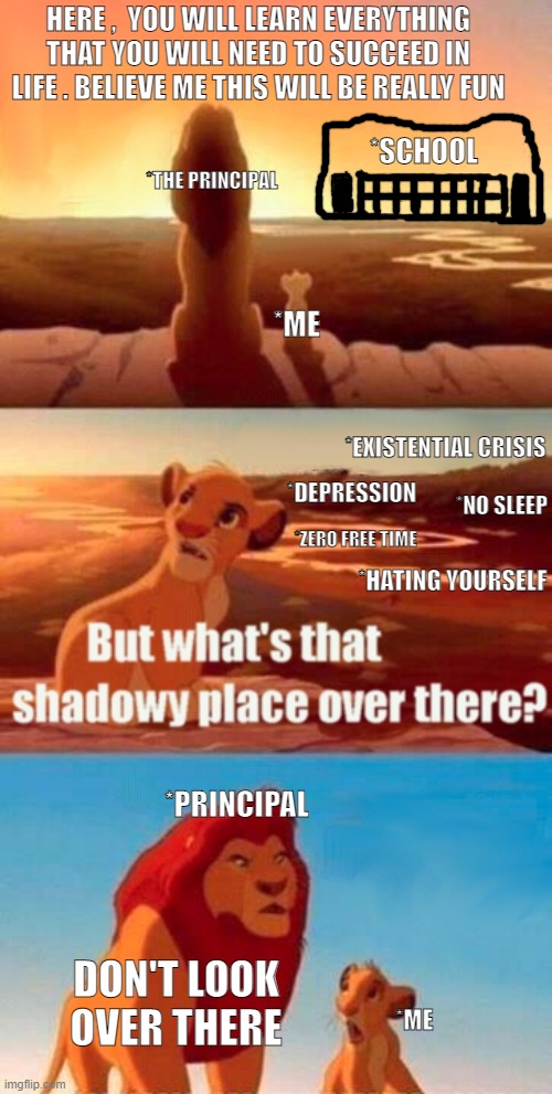 Simba Shadowy Place Memes - Imgflip