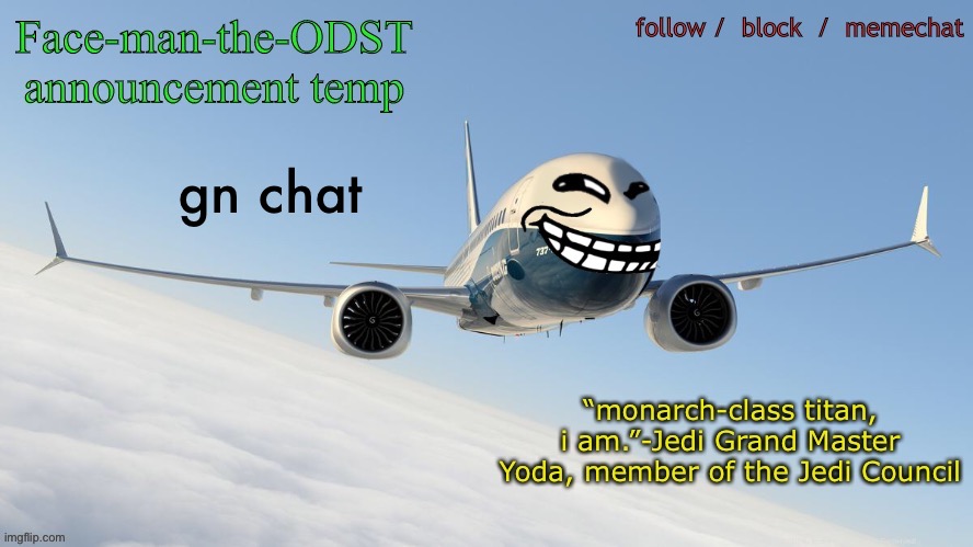 night | gn chat | image tagged in faceman21554 announcement temp | made w/ Imgflip meme maker