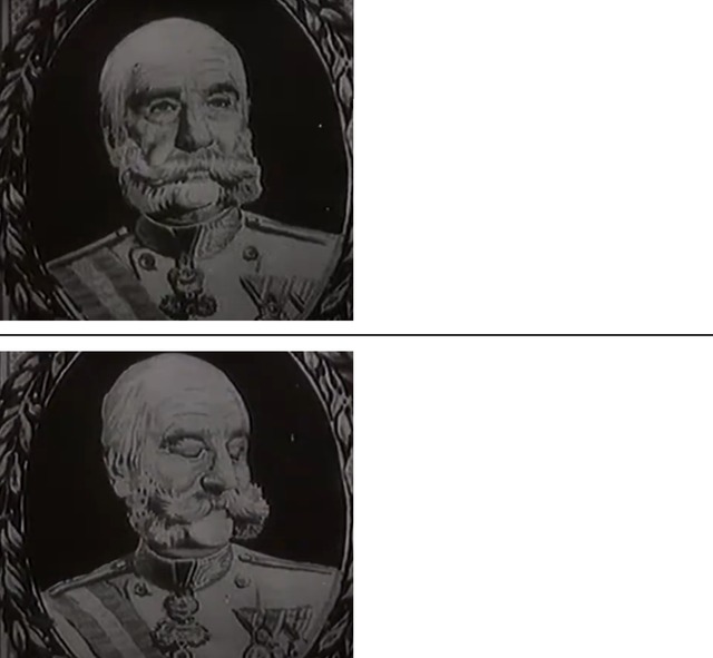 Franz Josef Blank Meme Template