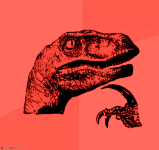 A red version of the philosoraptor | image tagged in red philosoraptor,philosoraptor | made w/ Imgflip meme maker