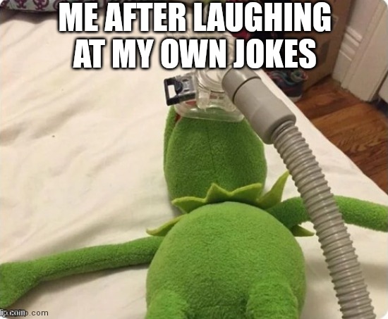 Me after laughing at my own jokes | ME AFTER LAUGHING AT MY OWN JOKES | image tagged in memes,meme | made w/ Imgflip meme maker