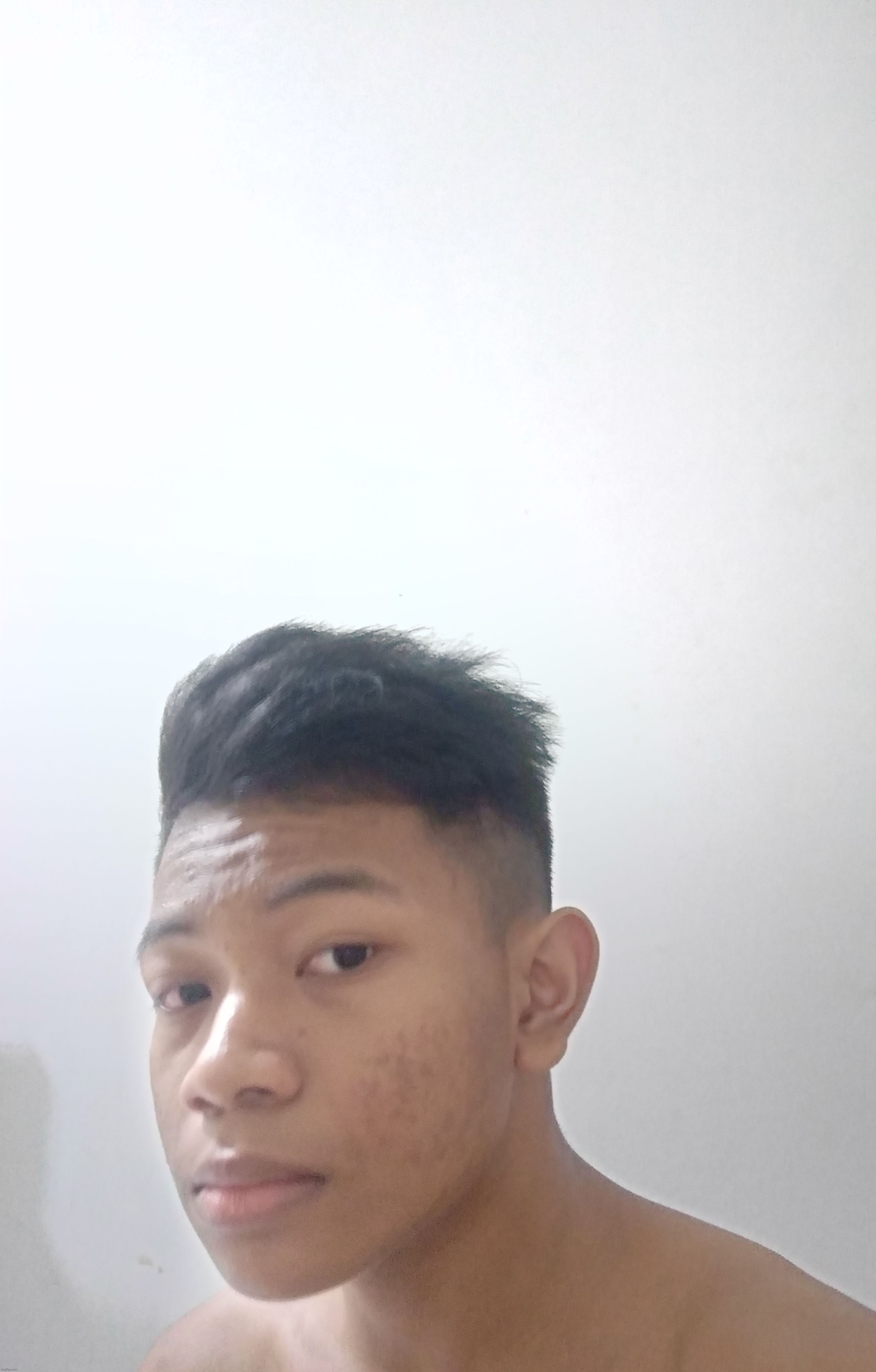 this cut by my dad looking sheesh or nah? | made w/ Imgflip meme maker
