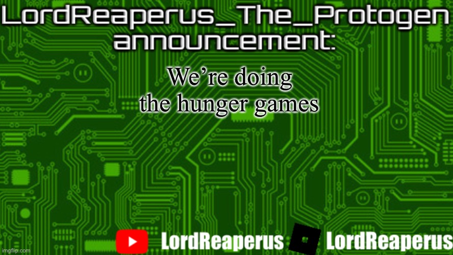 you know how this works | We’re doing the hunger games | made w/ Imgflip meme maker