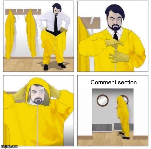 Toxic | Comment section | image tagged in toxic | made w/ Imgflip meme maker