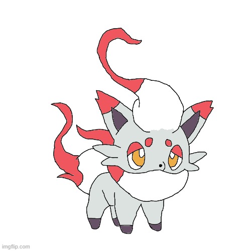 Hisuian Zorua I Made Because Wynaut? | made w/ Imgflip meme maker