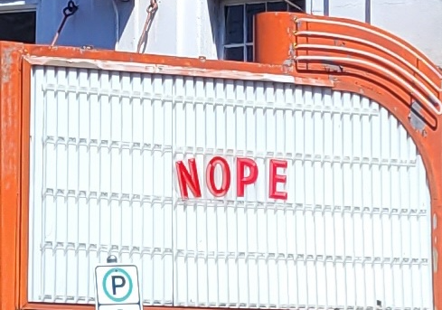 High Quality Nope sign Blank Meme Template