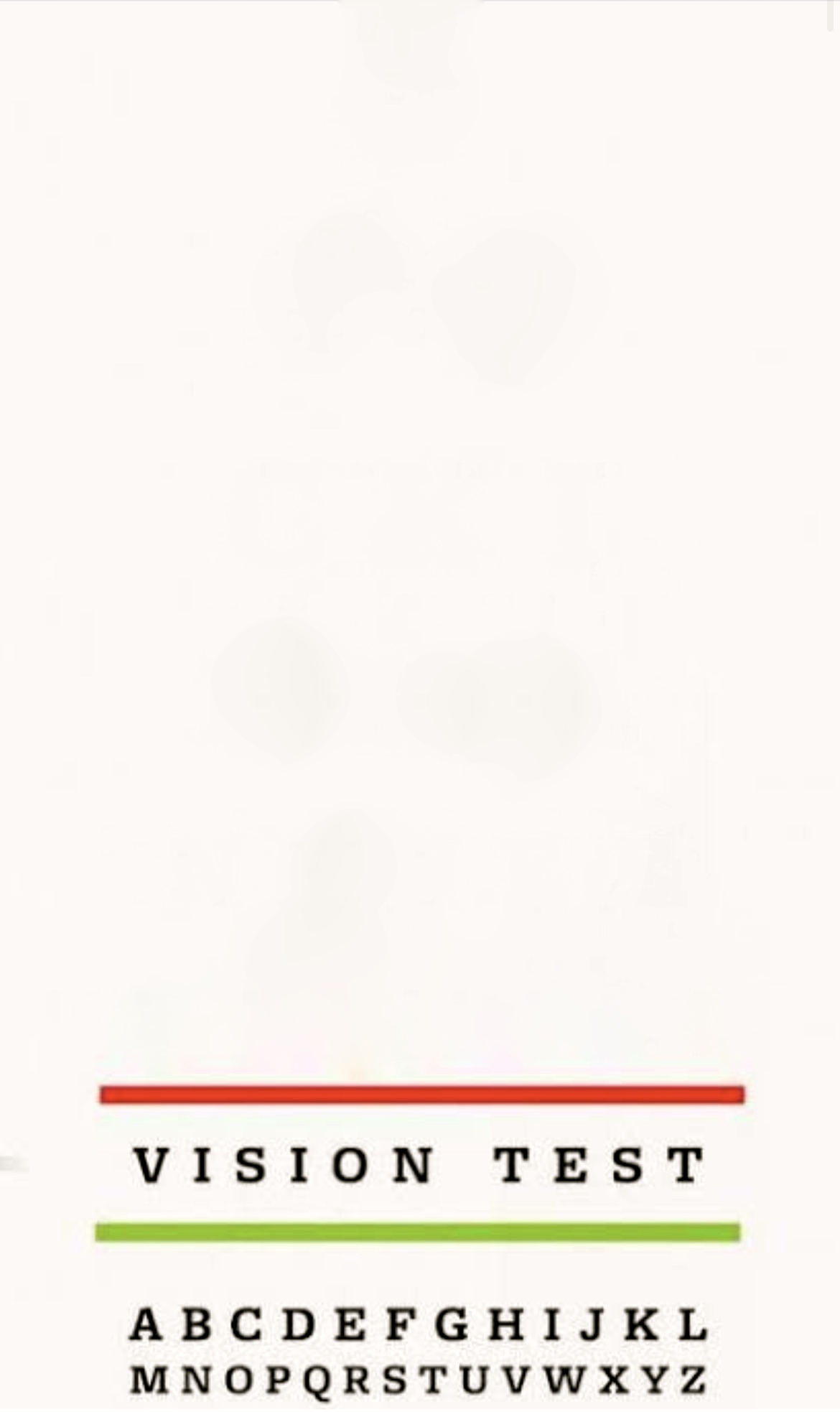 Vision Test Blank Meme Template