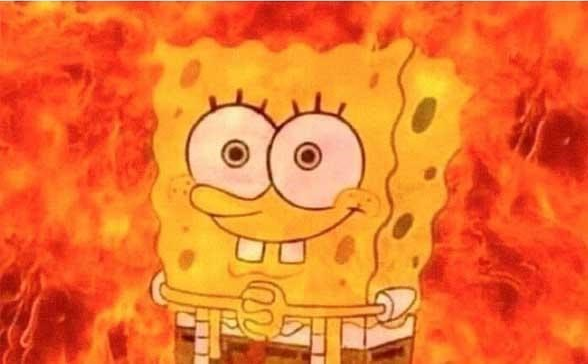 Spongebob fire Memes - Imgflip